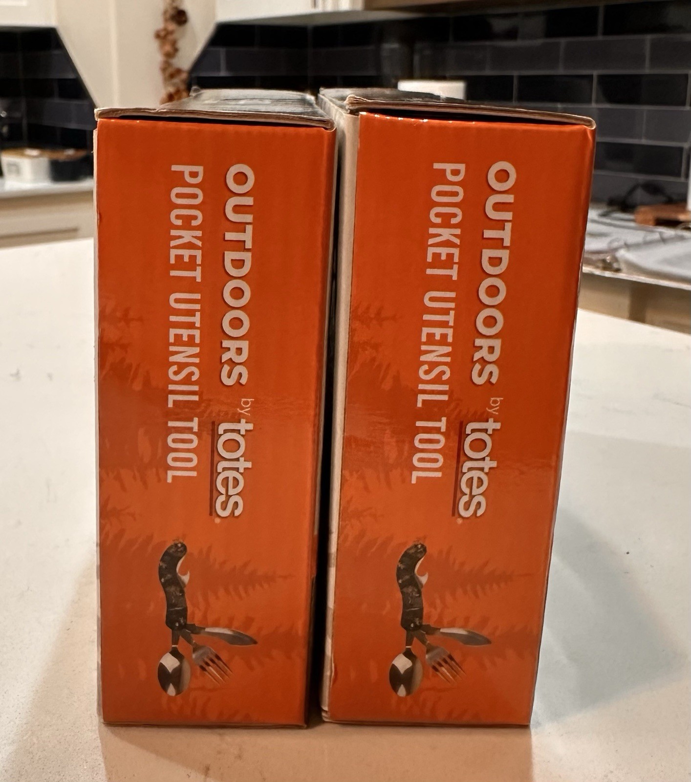 Outdoor By totes Set Of 2 Pocket Utensil stainless steel Camping Tool NEW IN BOX