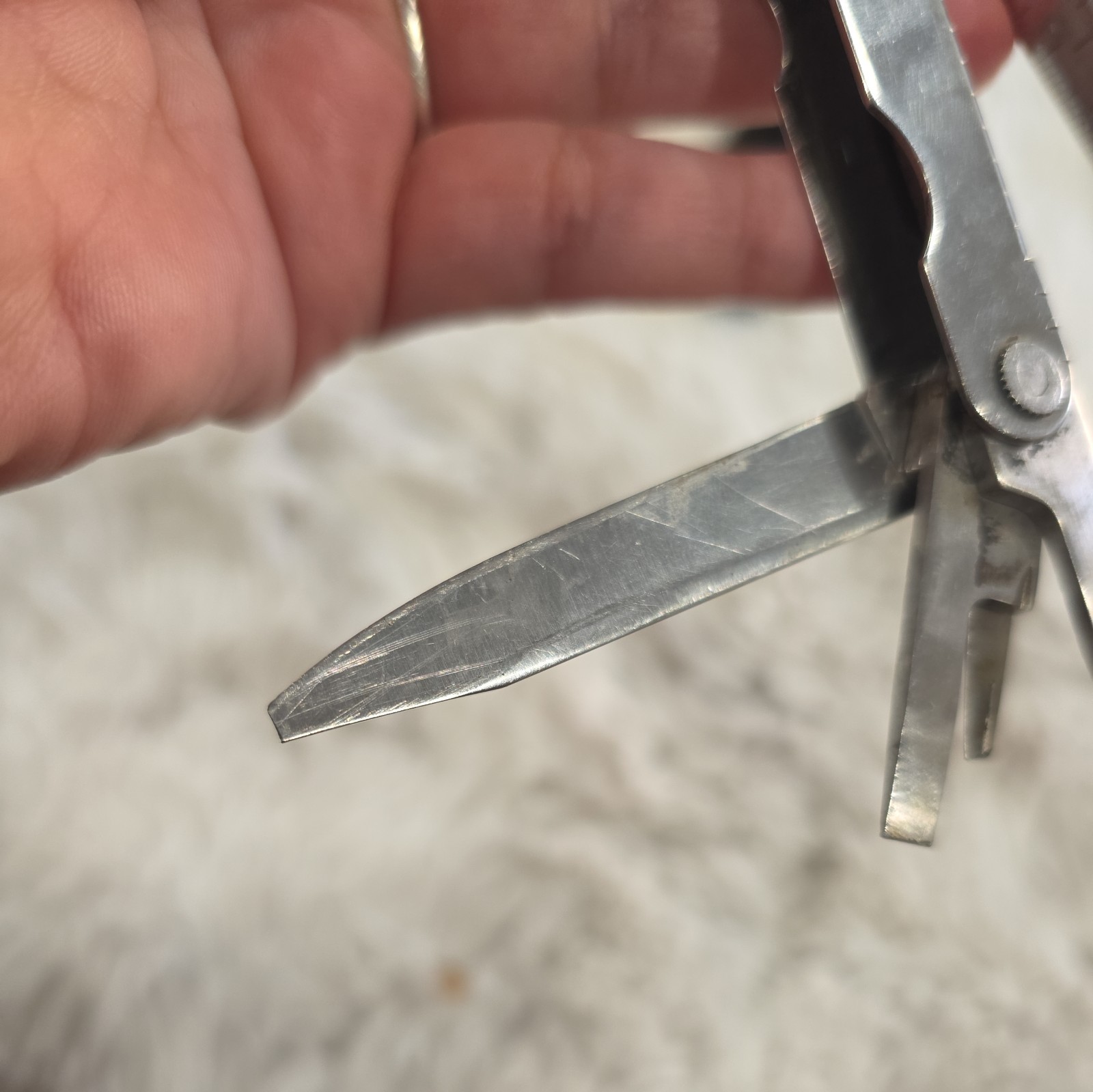 Vtg Original Leatherman Multi Tool Portland OR Leather Sheath USA
