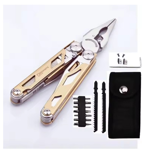 Daicamping DL30 Multitools Hand Diy Multi Tools Multi-tool Clamp Folding-Yellow