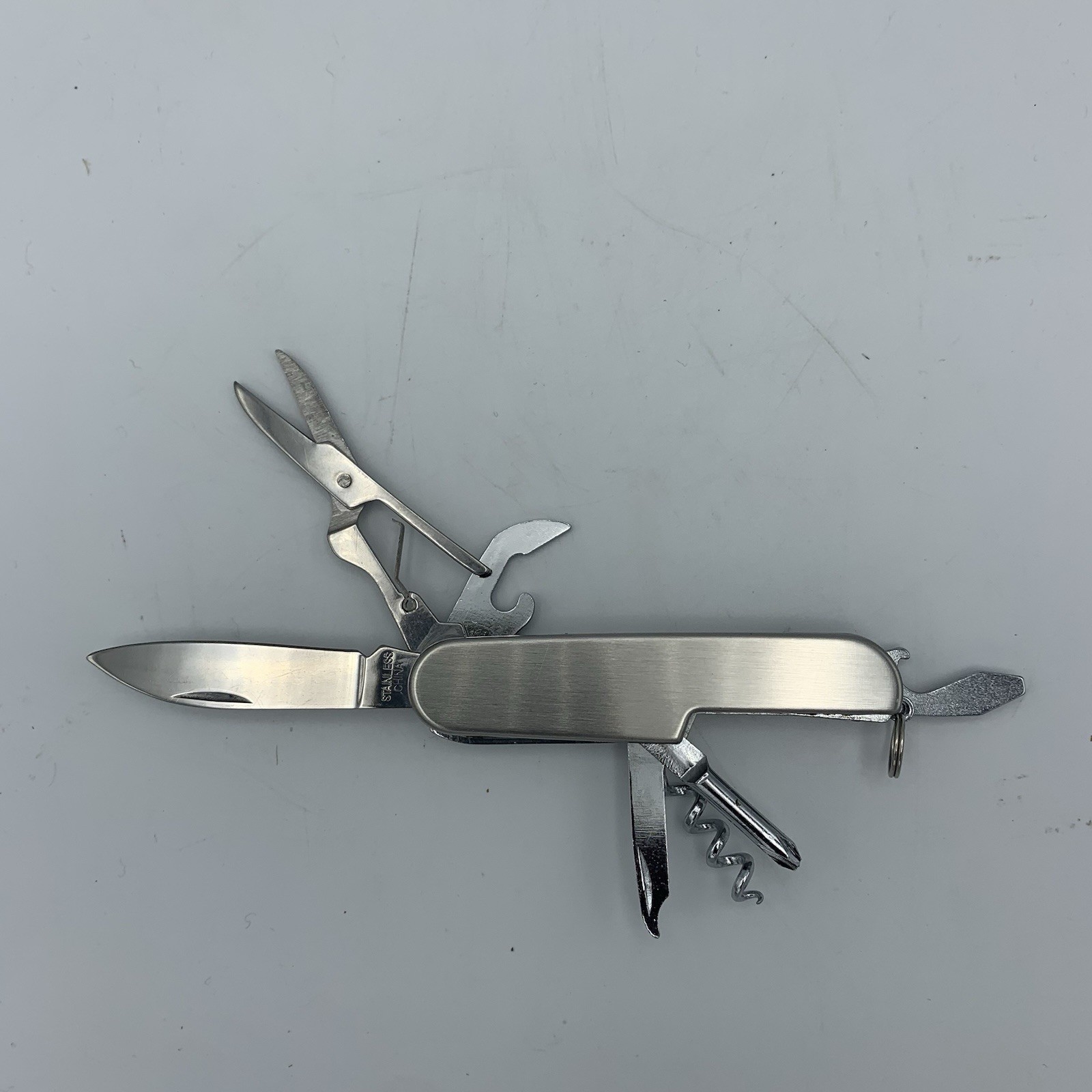 Multi Tool Pocket Knife 7 Tool Stainless Steel