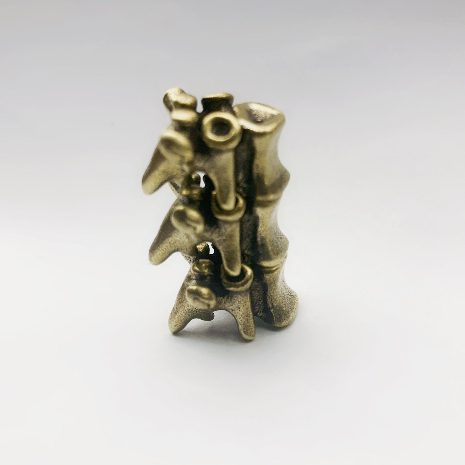 EDC Brass Cupronickel Knife Bead Mini Decorations Multif Pendants A Rope Pendant