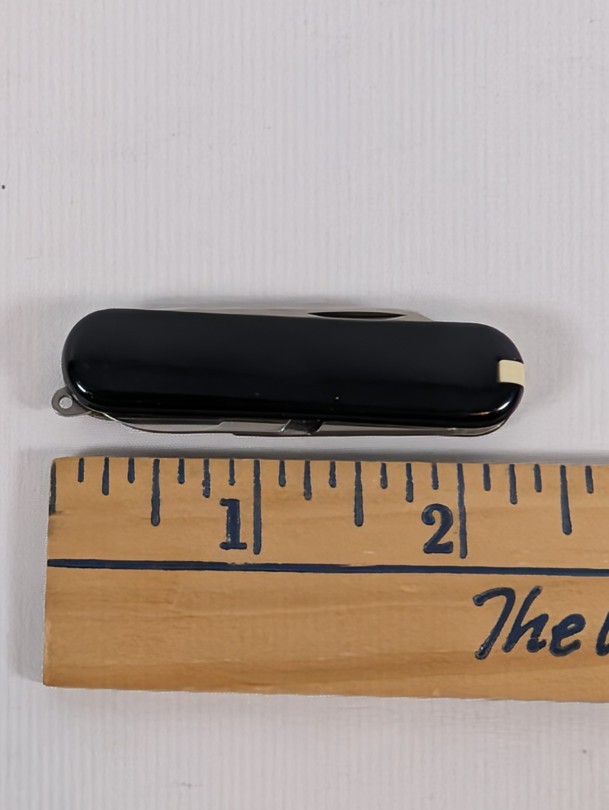 Victorinox Black Multi-Tool Pocket Knife, 5 Tools, Straight Edge Stainless Steel