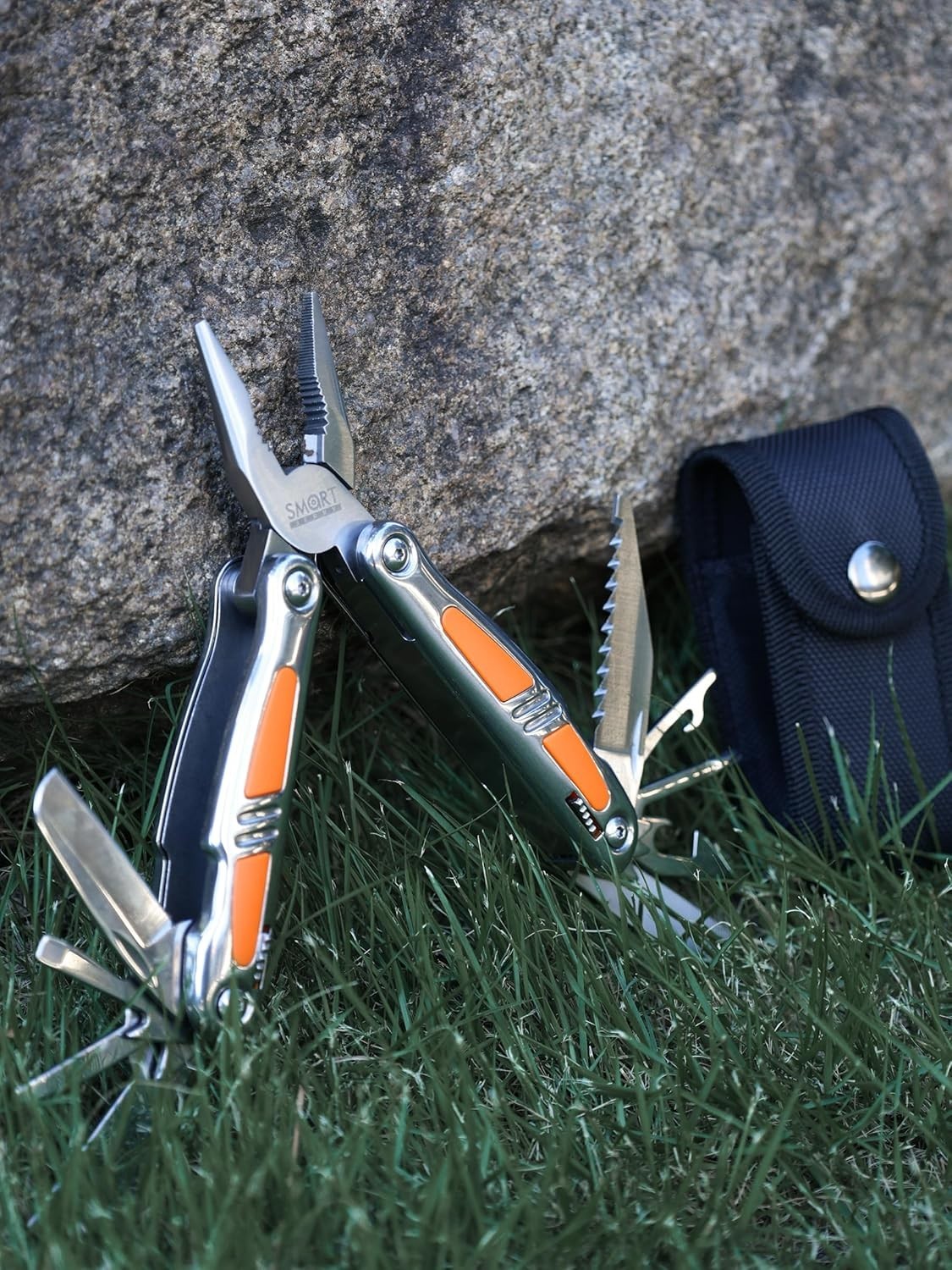 14-in-1 Stainless Steel Multitool Pliers with Sheath | Perfect for Camping