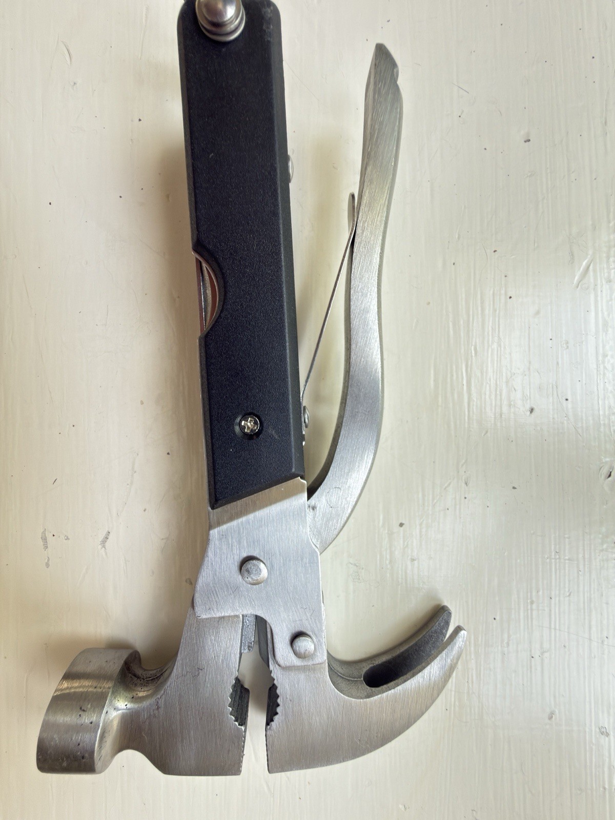 Craftsman Folding Hammer Multitool, Pliers, Knives, Saws, Compact W/case