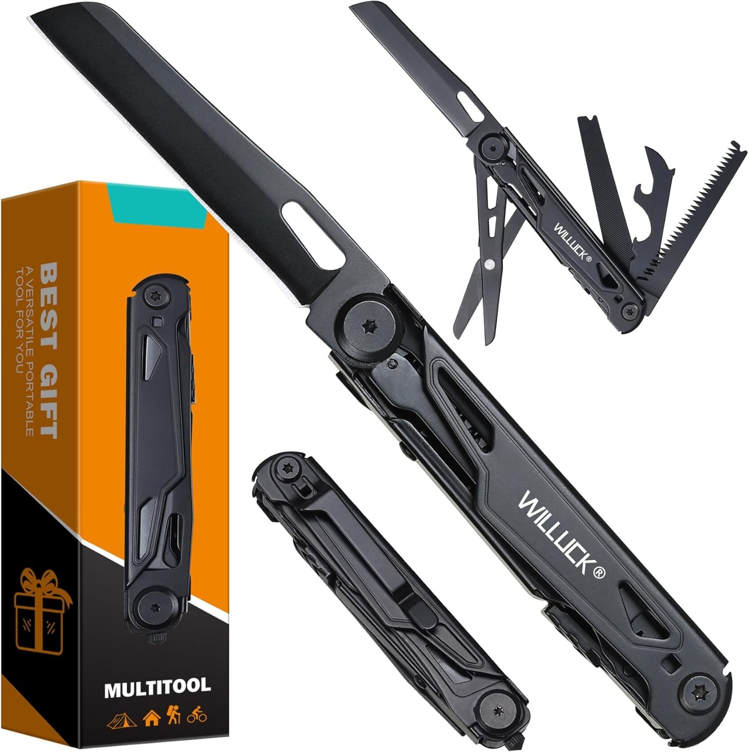 Multi Tool Pocket Knife EDC Camping Stocking Stuffer