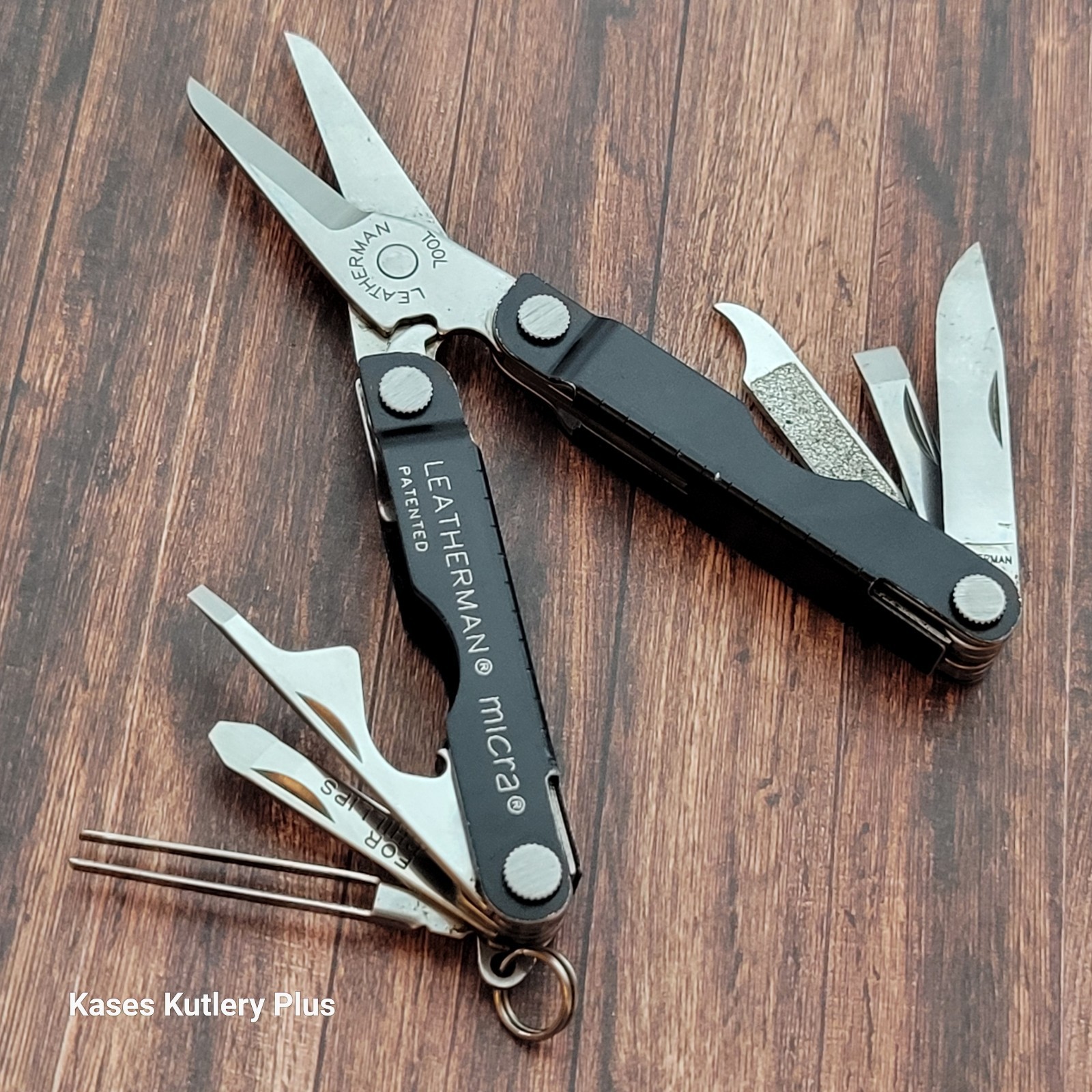 Leatherman Micra Compact Folding Multi Tool Scissors Knife Tweezers Screwdriver