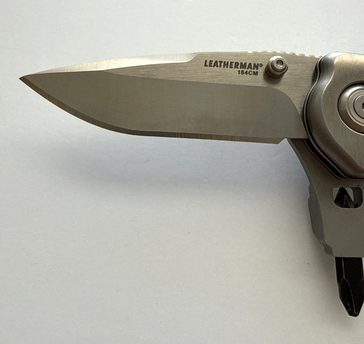 Leatherman K502x Folding Knife Leather Sheath USA