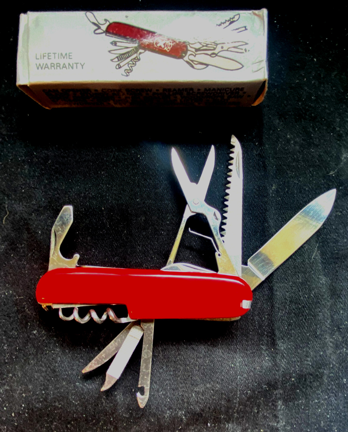 Royal Crest 16-Function Pocket Knife SKA13 Stainless Steel Multi Tool