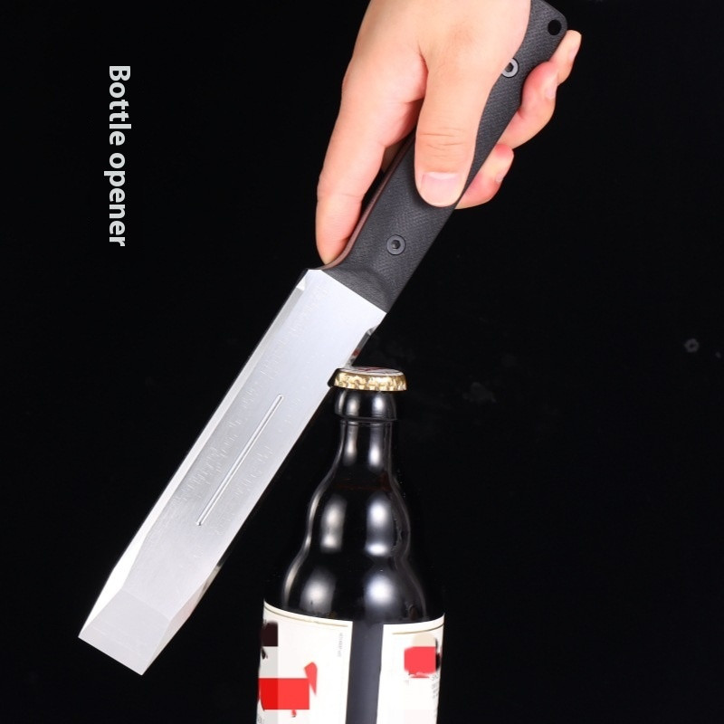 HRC55 High Hardness 440C+ Pry bar / Window Breaker G10 Handle
