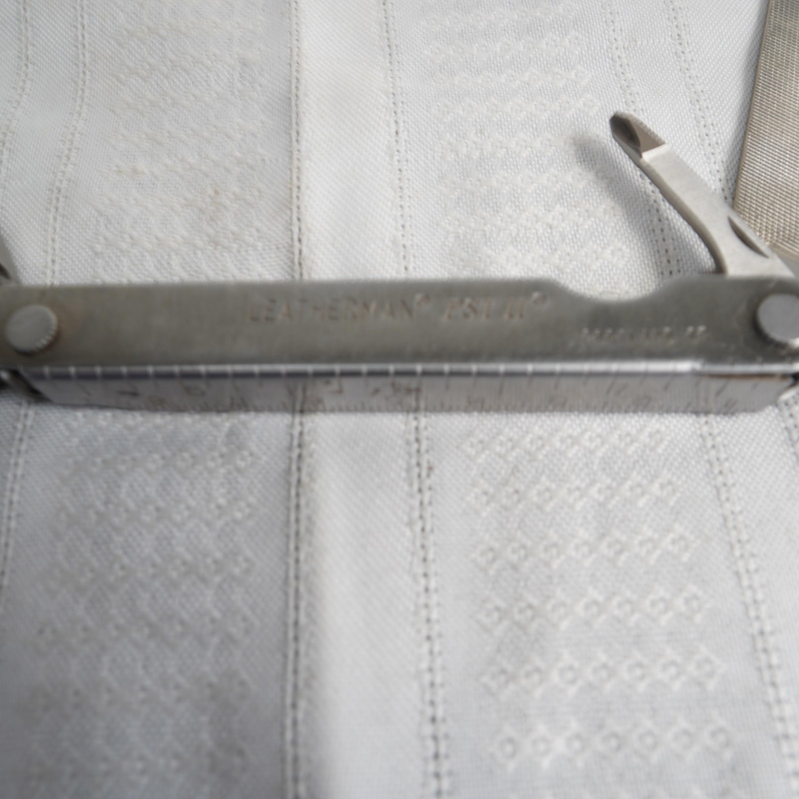 Vintage Leatherman PST II Multi-Tool Stainless Pliers Knife USA Belt Sheath EDC