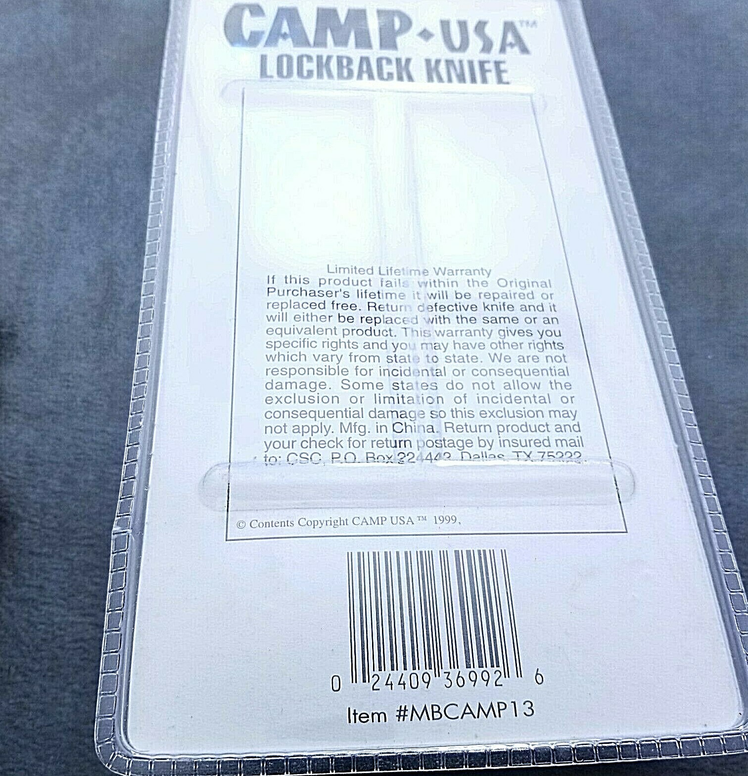 CAMP USA KNIFE KNIVES MADE IN CHINA 1990’S MULTI FUNCTION FOLDING POCKET SHEATH