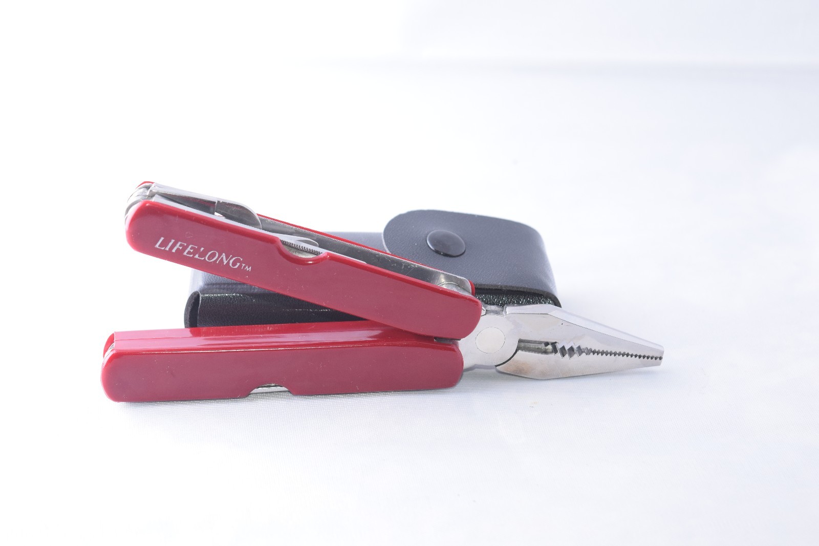 Lifelong Multi Tool 9 Tools in One. Stainless Pliers, knives, tools. In Case