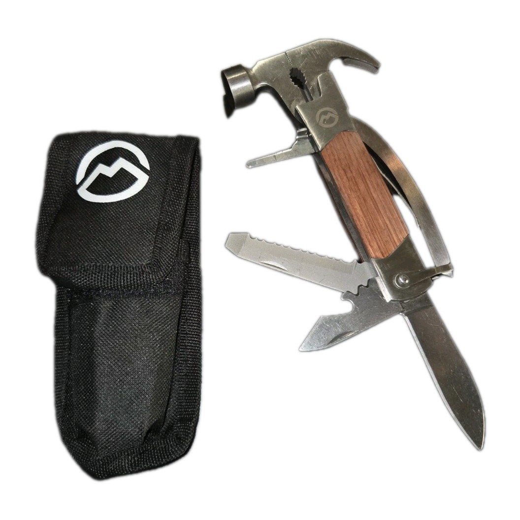 Magellan Outdoors 15-in-1 Utility Knife and 12-in-1 Multi-Tool Combo Hammer