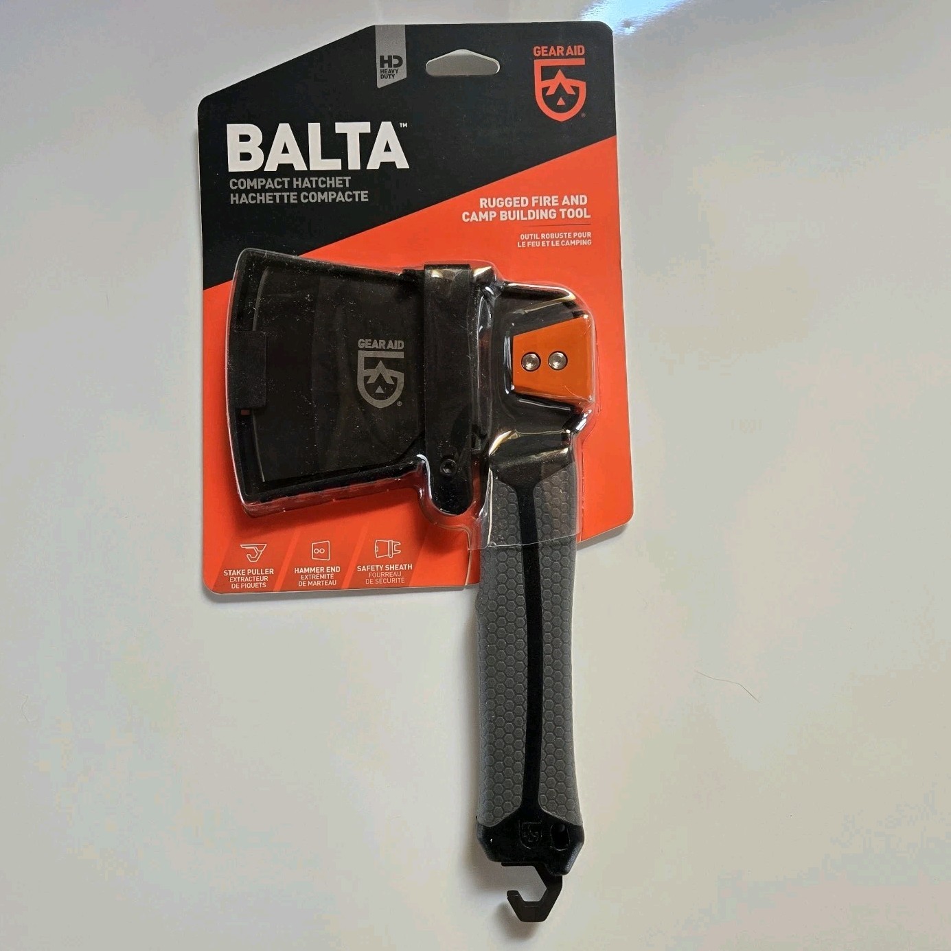 Gear Aid Balta Camp Hatchet Axe Fire Campground Tool Hammer Stake Puller NEW