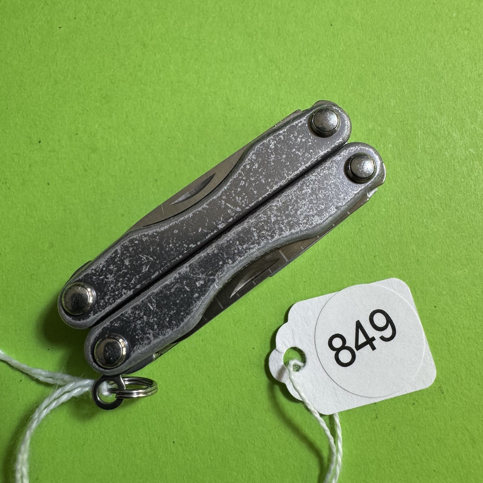 Leatherman Squirt S4 Multi-Tool Scissor Pocket Knife EDC Grey Stainless #849