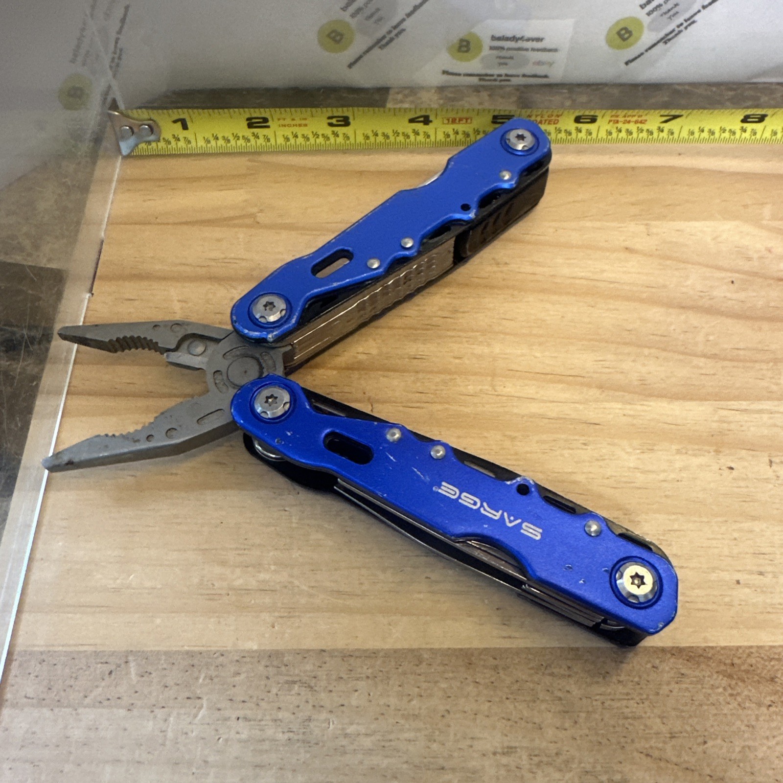 Sarge Blue Force Multi-Tool 4.25” Closed