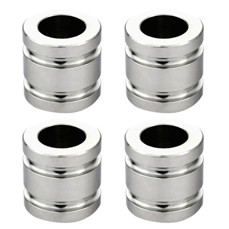 4Pcs Metal Lanyard Bead Paracord Beads Paracord Bead Lanyard Beads Pendant