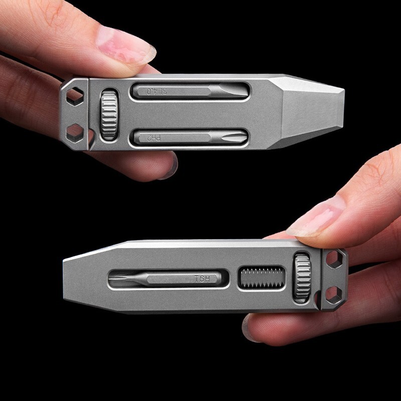 EDC Titanium Alloy Multifunctional Screwdriver Camping Portable tool Equipment