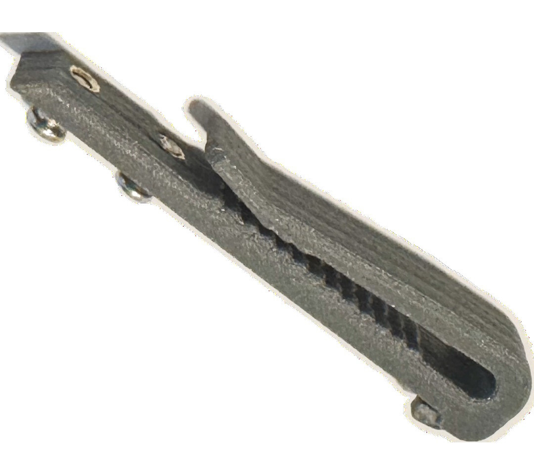 Pocket clip for Gerber Armbar EDC pocket knife – GREY (not for slim series)