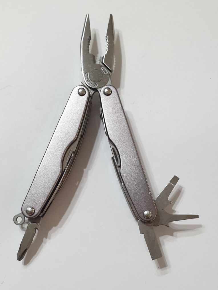 🔥 Leatherman Micra Retired Used Green Polycarbonate Inserts Multi Tool Keychain