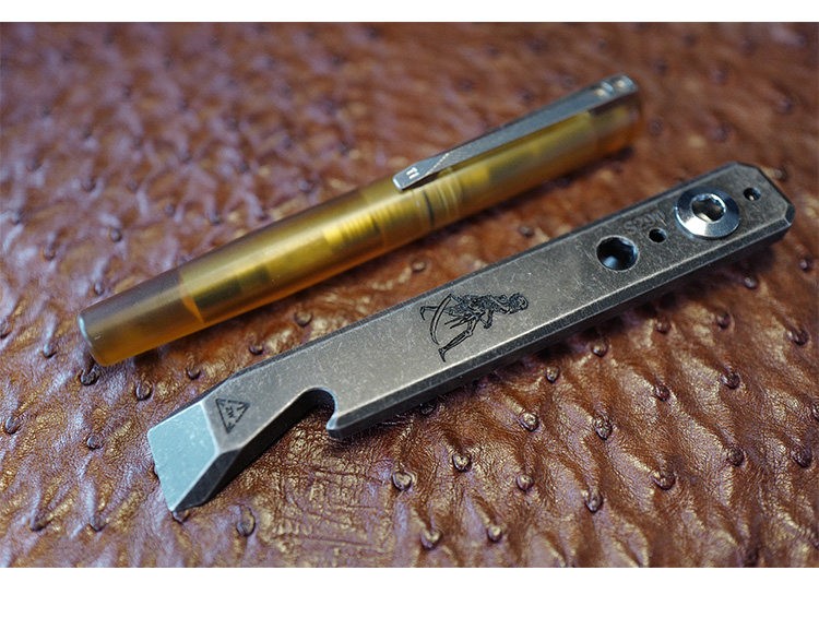 High Hardness S290 Steel EDC Multi Tool Compact Pry Bar（Back clip）- Customized