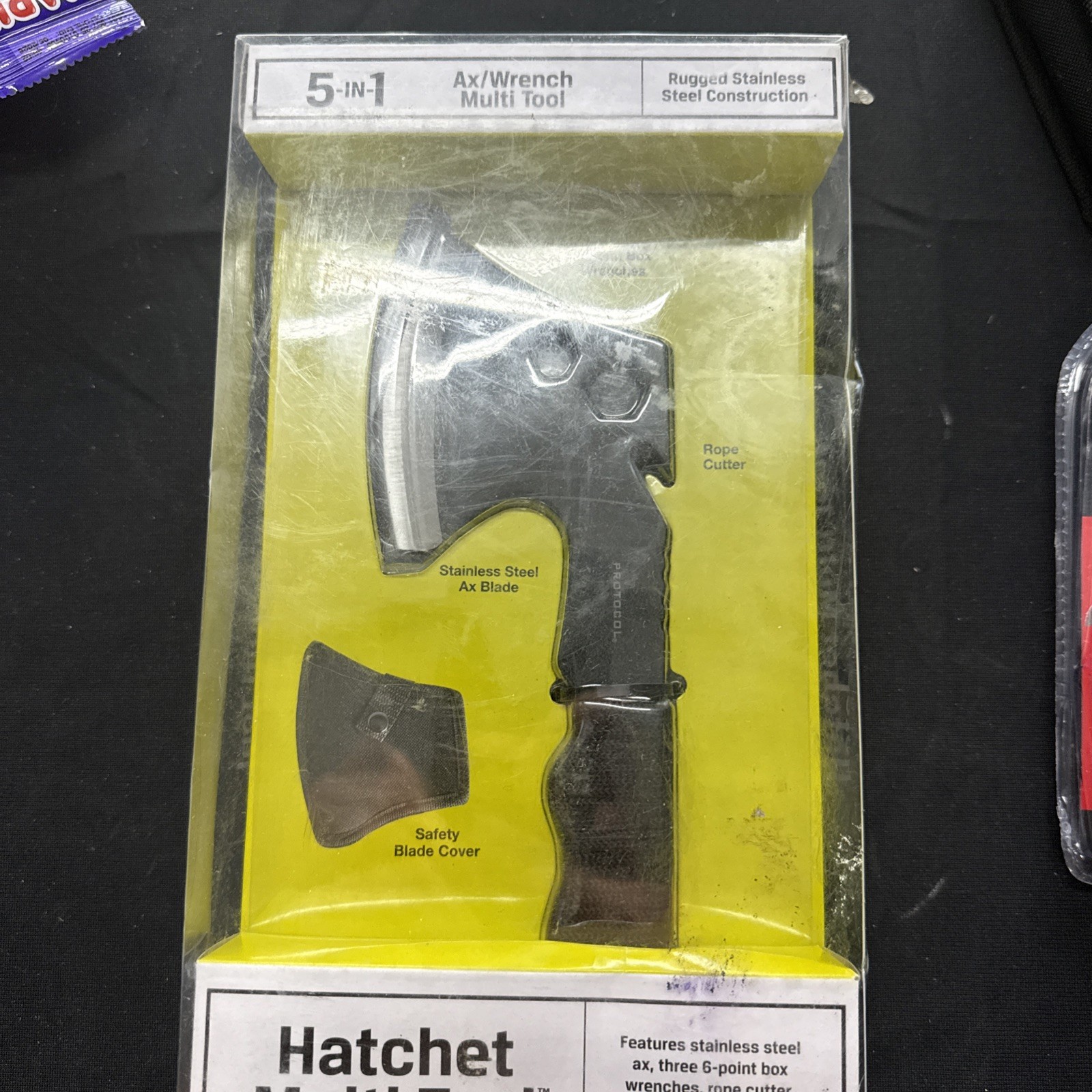 PROTOCOL HATCHET MULTI TOOL STAINLESS STEEL/SHARP