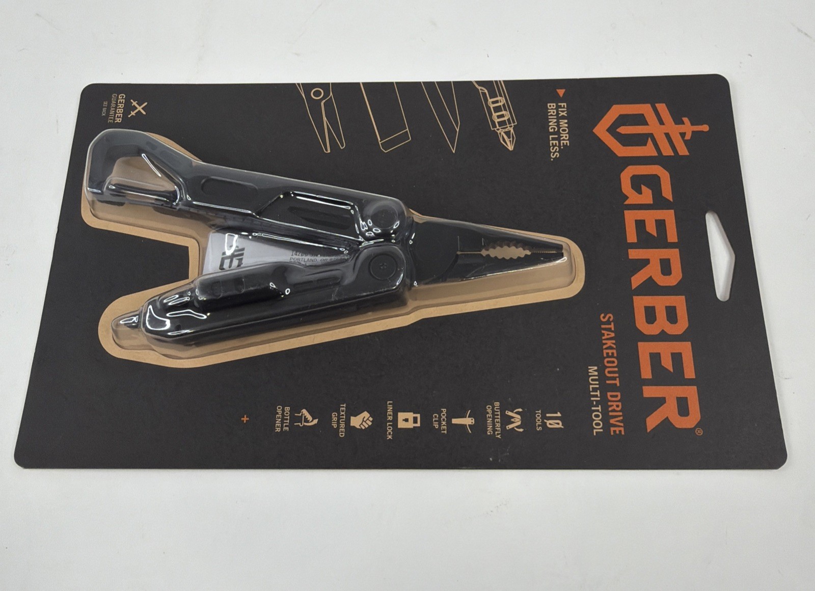 Gerber Stakeout Drive Multi-Tool #1077538 -Black- (BRAND NEW)