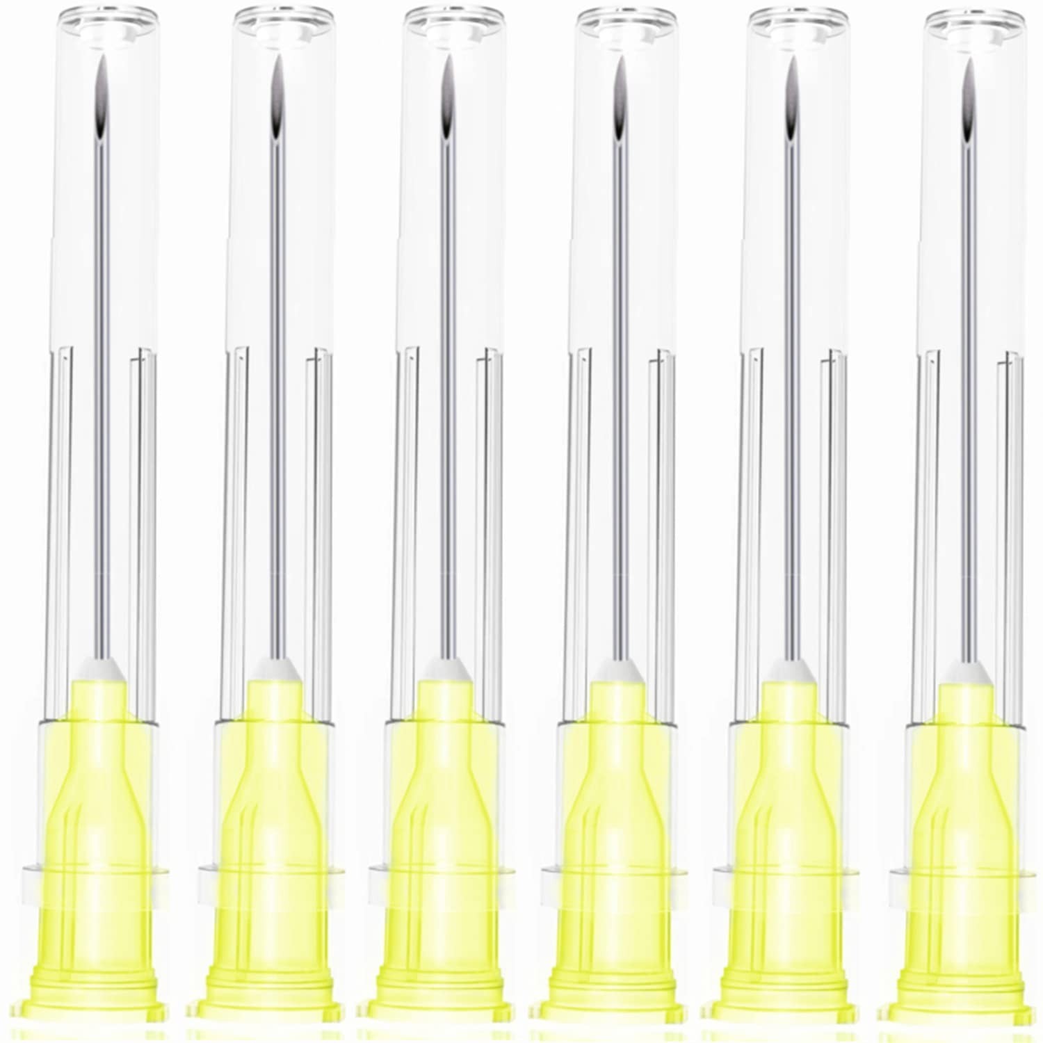 Versatile 100 Pack of 20Ga 1.5 Inch Dispensing Needles for Science & Arts