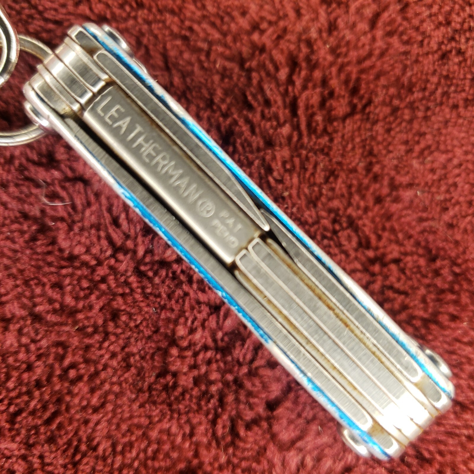 🔪🔪 Leatherman Squirt P4 Multi-Tool Blue Keychain