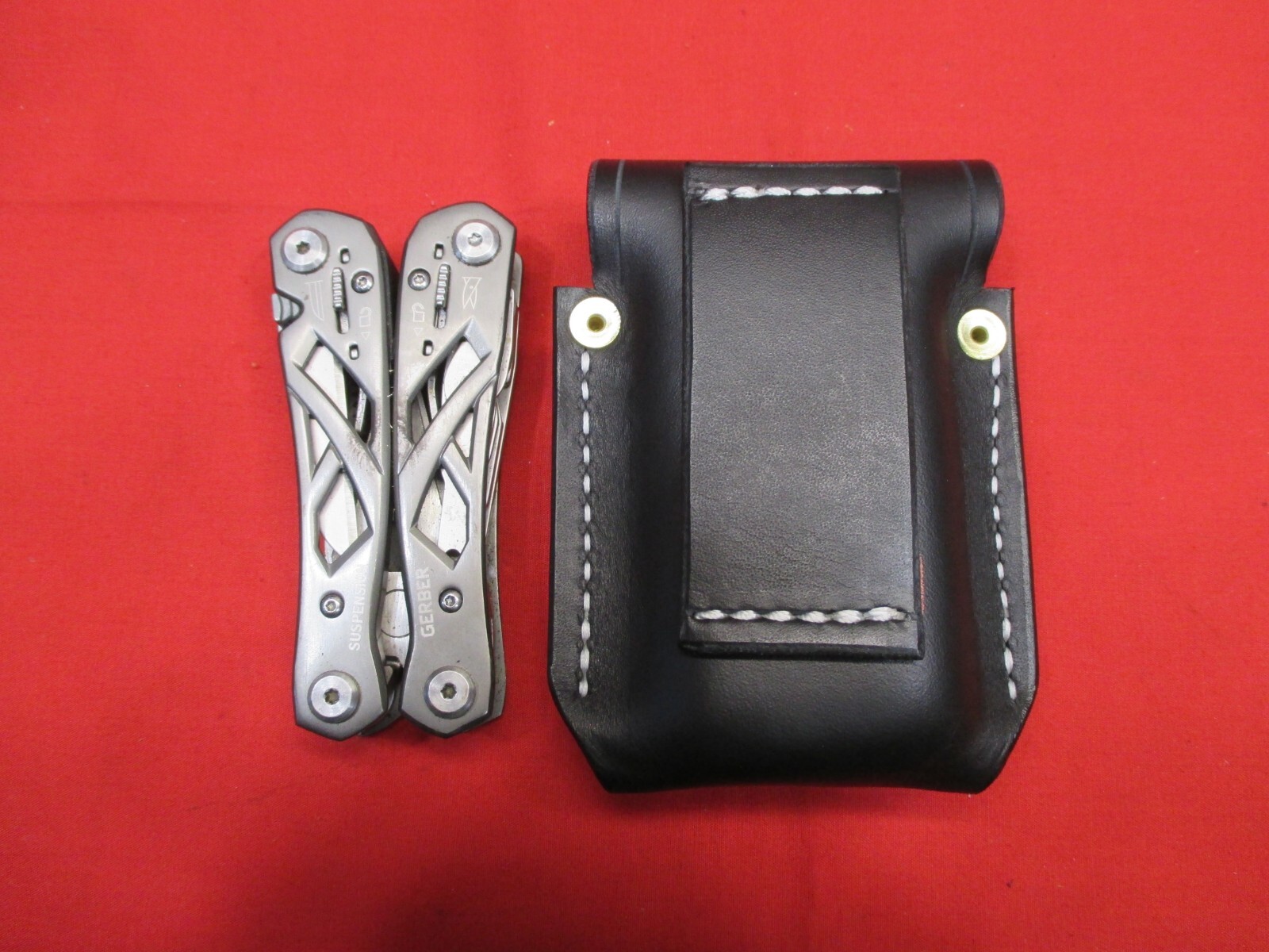 Leather Sheath for GERBER SUSPENSION MULTI TOOL Handmade in the USA R&L Hands