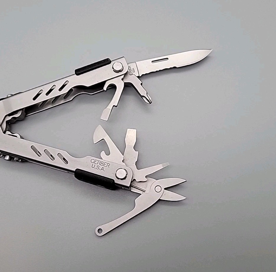 Gerber USA MP400 Compact Sport Multi-Plier Multi-Tool w/ Fiskars Scissors