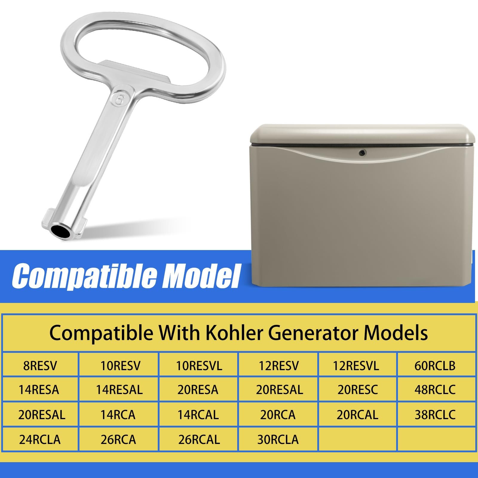 6mm Hole Electrical Cabinet Key for Switchgear Cabinets, Control Cabinets, Ne…
