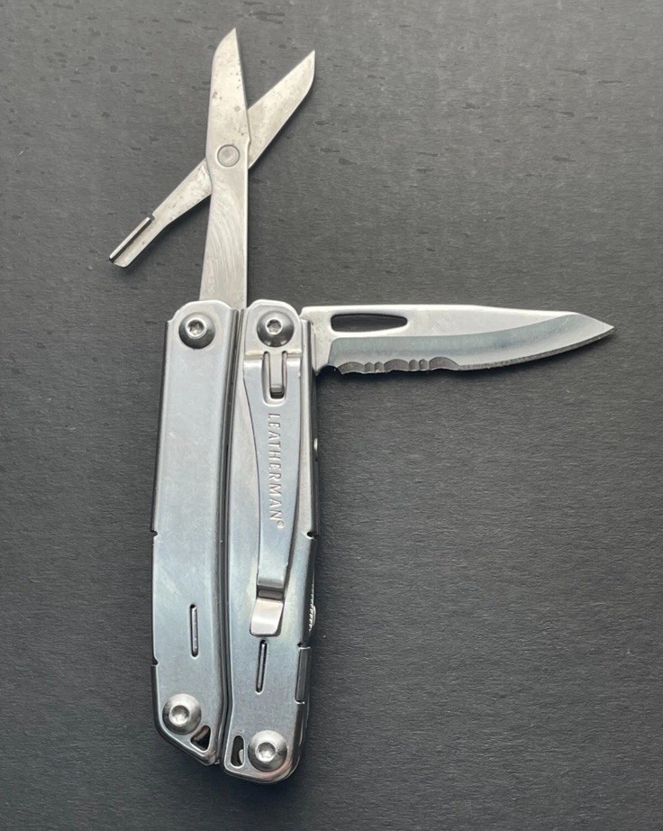 Leatherman Stainless Steel Wingman Multi Tool Scissors Knife Plier SKU.KN.0001