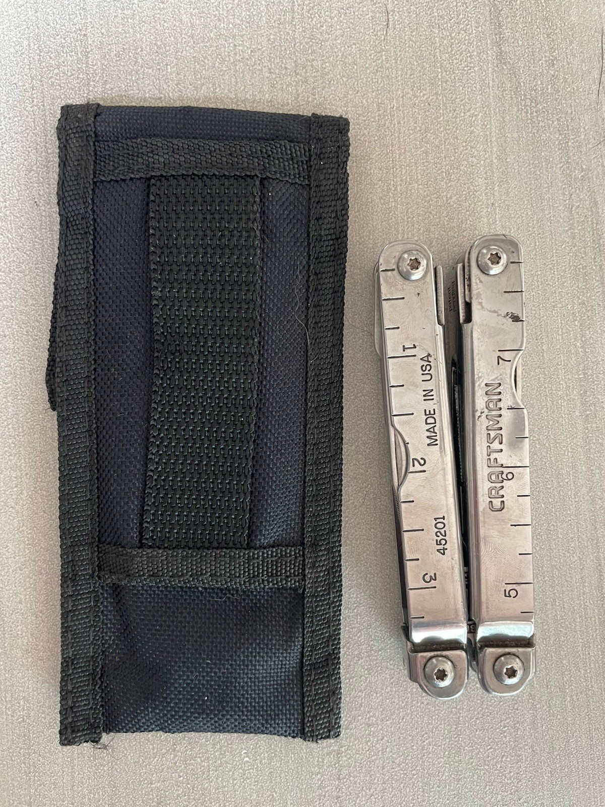 Craftsman Multi-Tool USA 45201 Needlenose Pliers Pocket Knife Screwdriver