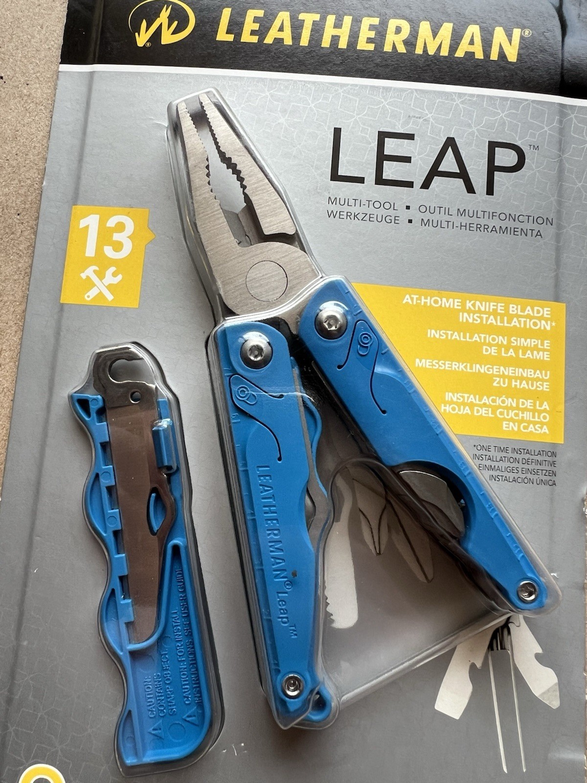 Leatherman Leap – Blue – New in Pack – Collectibles, Retired.