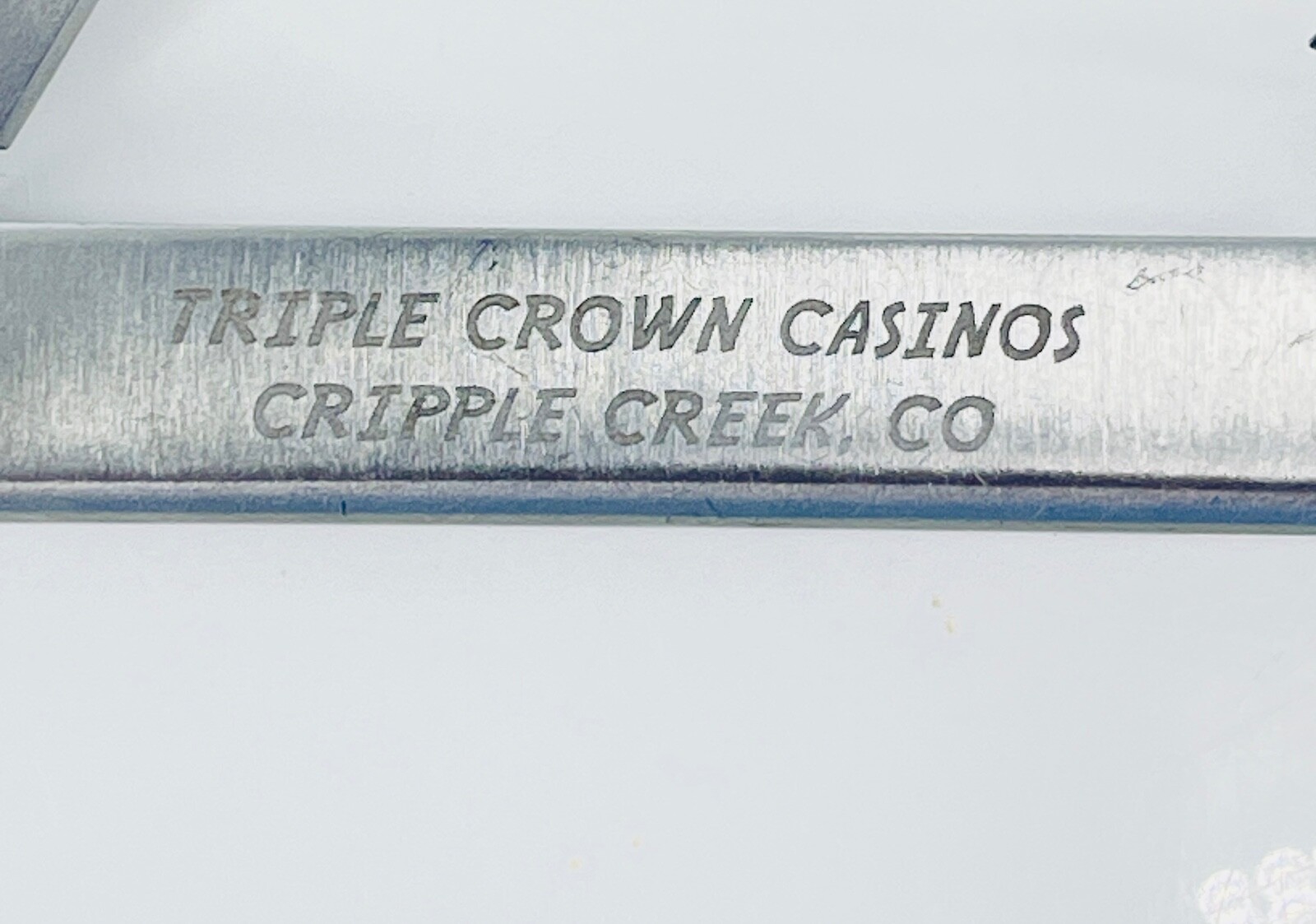 Triple Crown Casino Cripple Creek Casinos silver tone 7 Blade Multi Tool