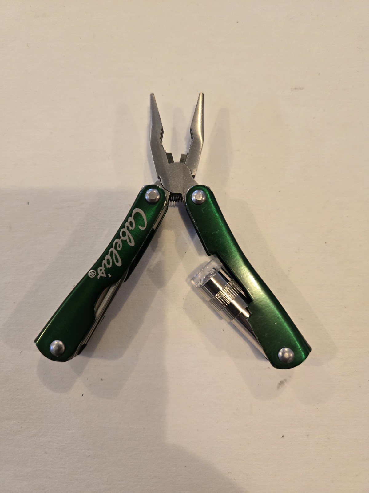 Cabela’s Mini Multi Tool Keychain With Led Light