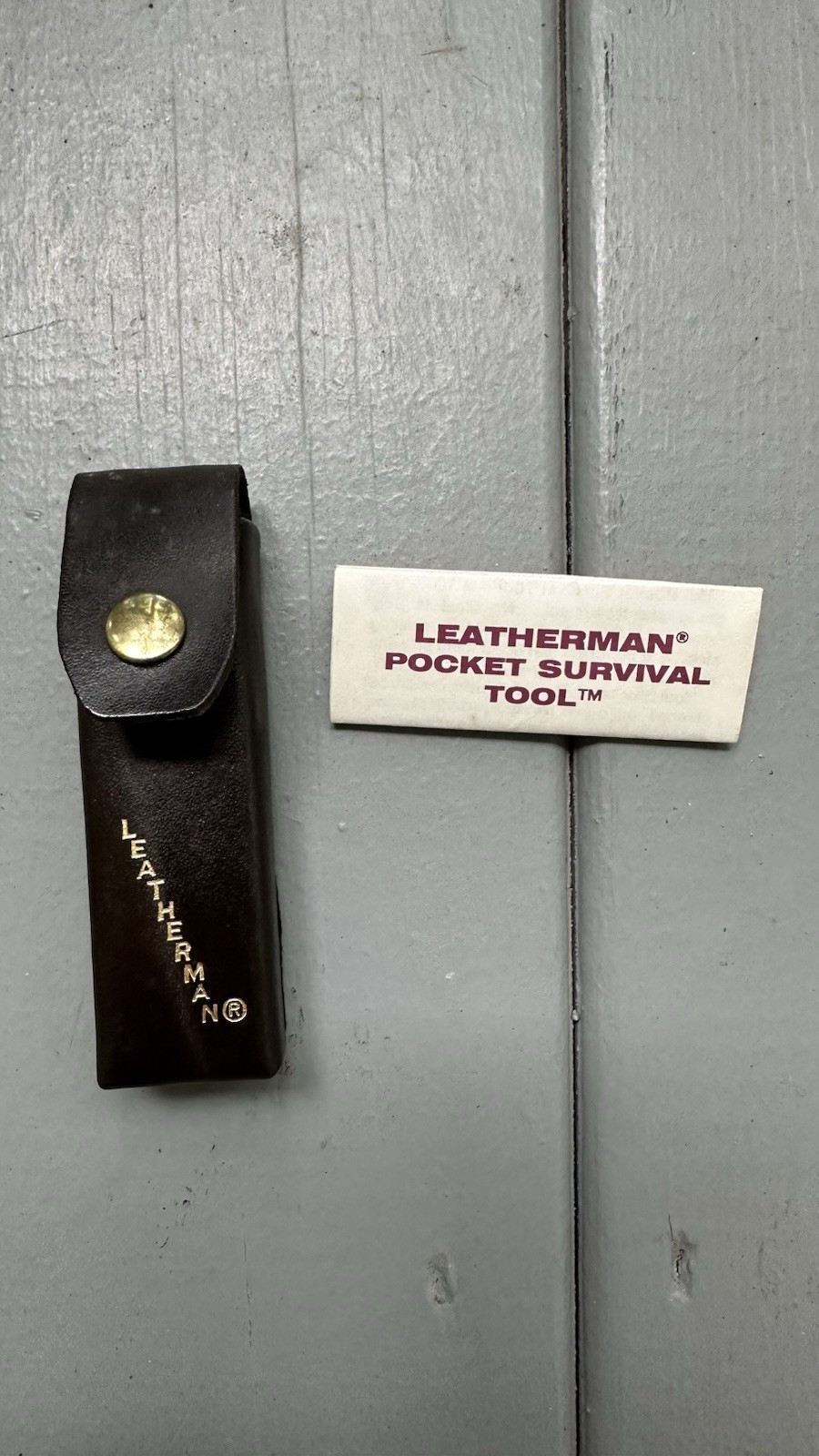 Vintage Original Leatherman Multi Tool Portland OR w/Leather Sheath USA – NIB!
