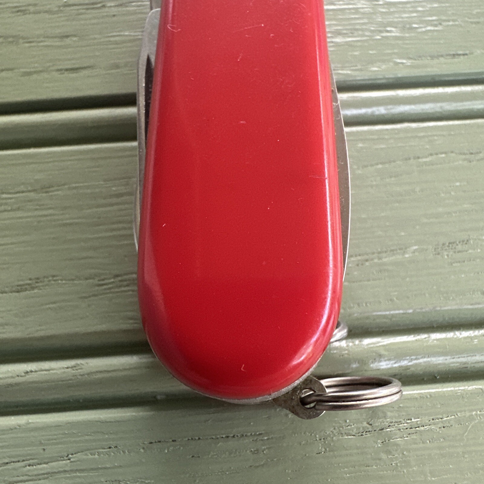 1976-1985 Red Victorinox Huntsman Swiss Army Knife, fish, hike, camp, EDC