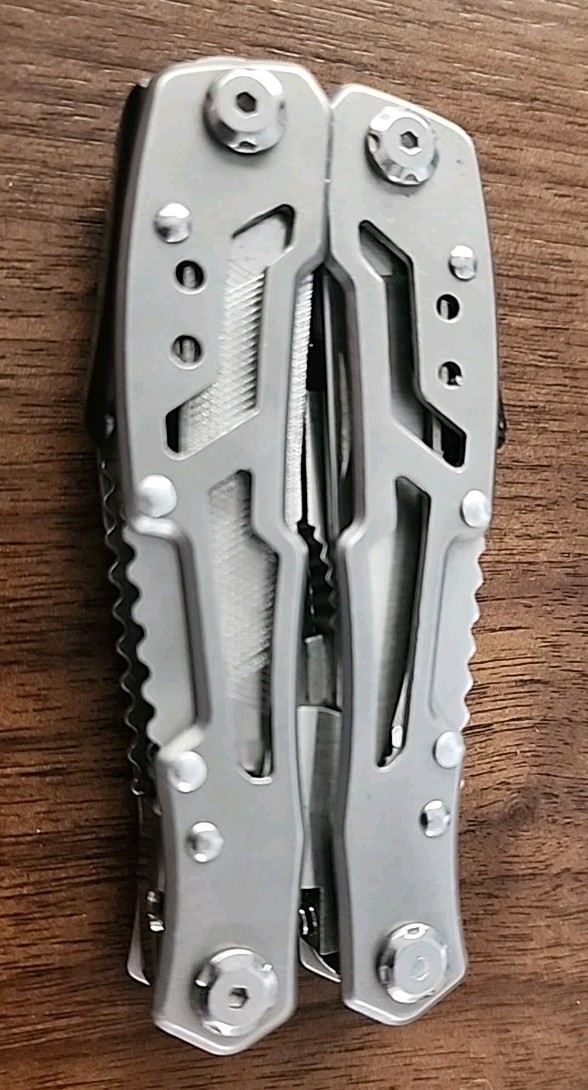 Stainless Steel Multifunctional Folding Pliers and Tools with Case! Multipurpose