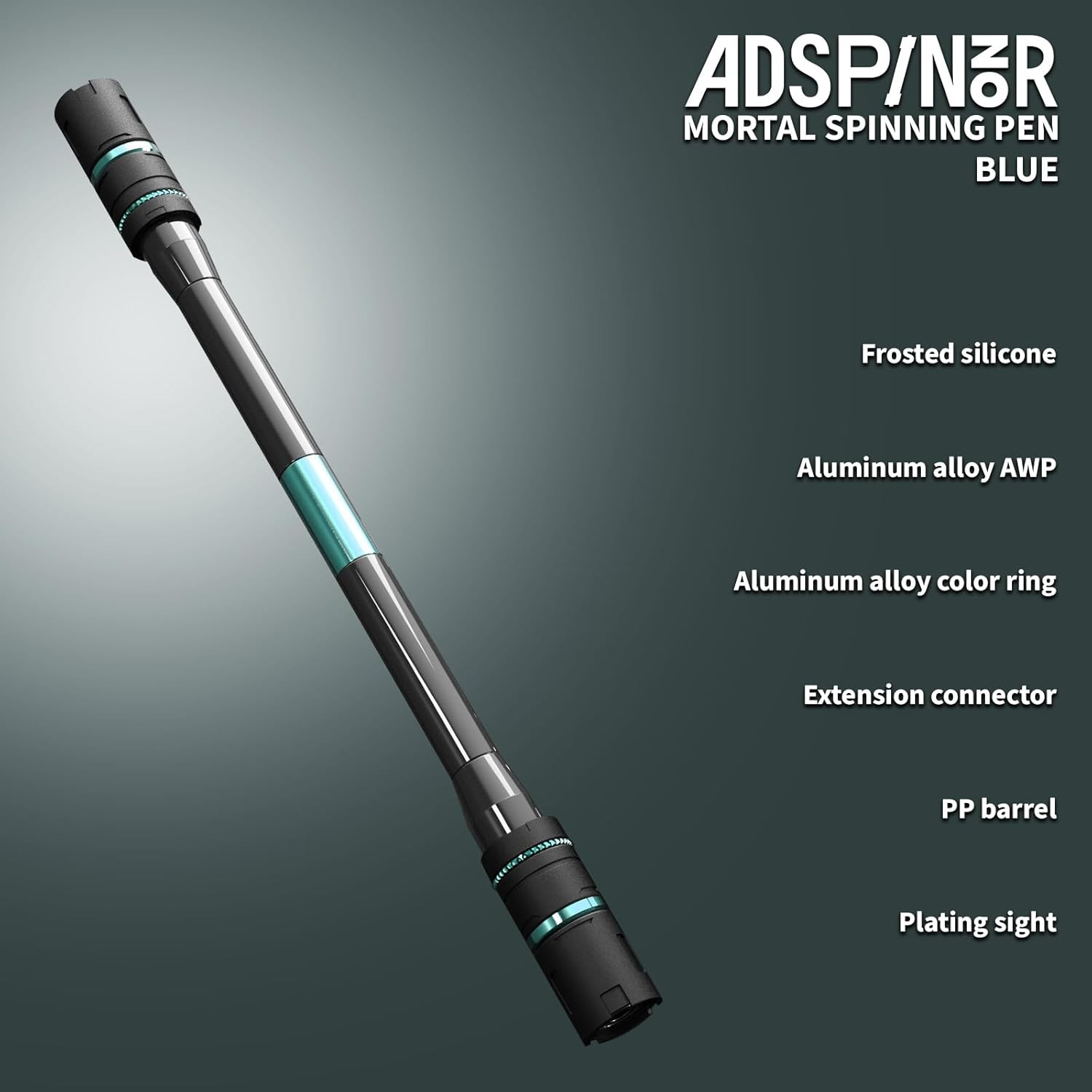 Weighted Spinning Pen for Advanced Tricks – Precision & Practice (Blue)