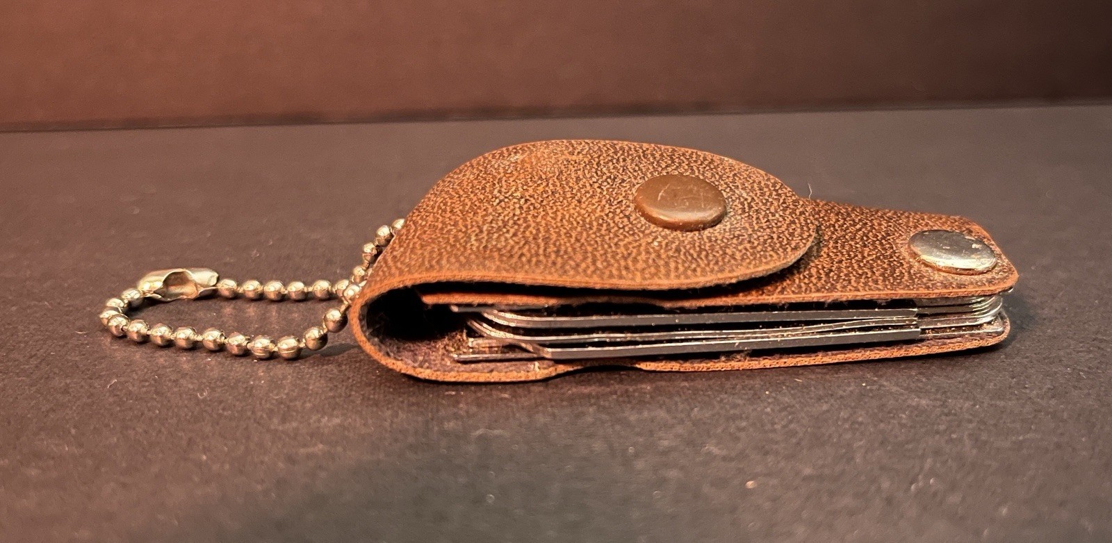 Vintage Multitool Kit Leather Exterior – Product of Bahamas