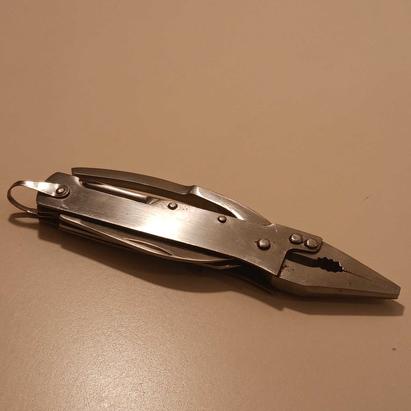 MAXAM 6″ Stainless Steel Multi-Tool Folding Pliers Knife Survival Camping Gear