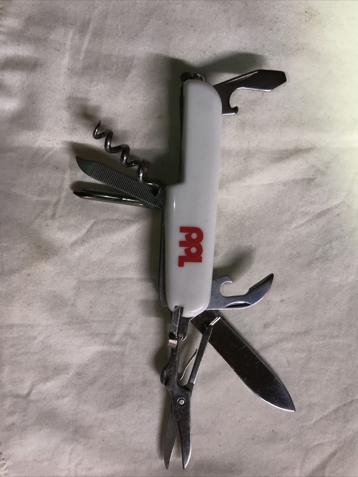 Barlow Stainless China Survival Pocket knife missing 1 Tweezer Exc Condition!!!!