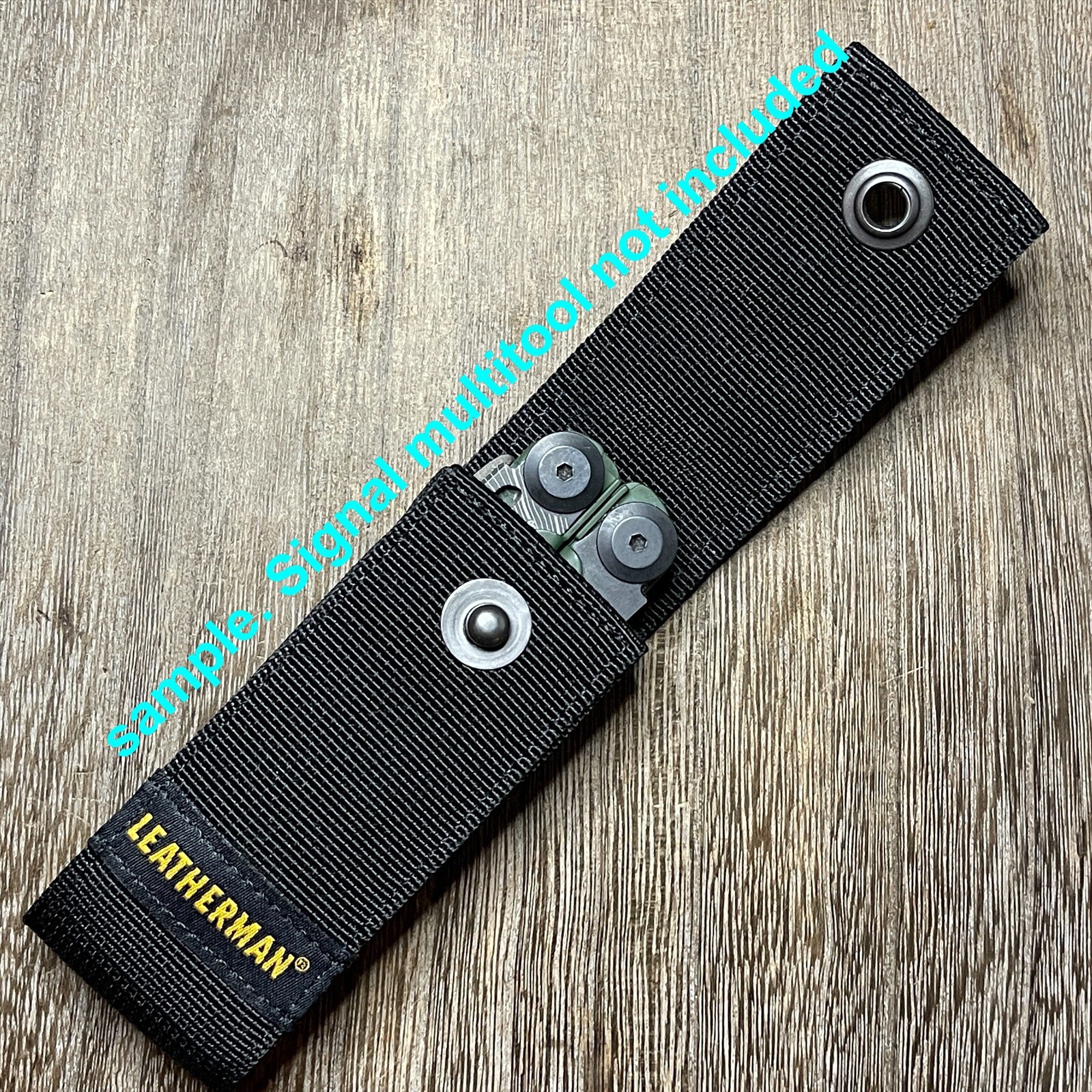 Nylon Sheath for any Leatherman SIGNAL multitool sheath. Tall sheath for Signal.