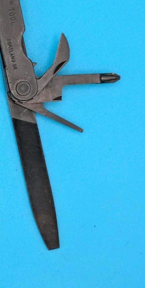 Leatherman PST Black Multi-Tool Nylon Sheath Retired Collectible USA