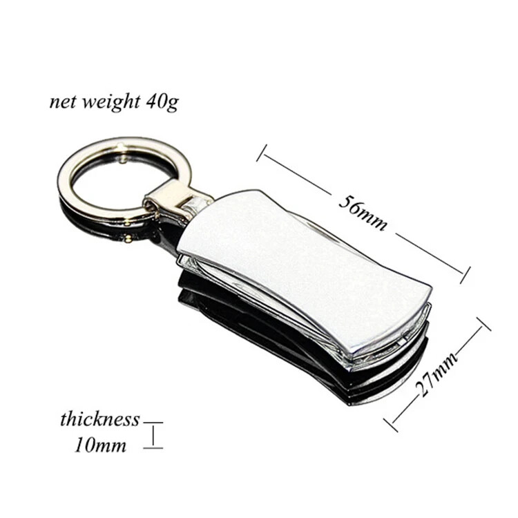 Aluminum 5-in-1 Pocket Knife Multitool Keychain – Scissors, File, Screwdriver