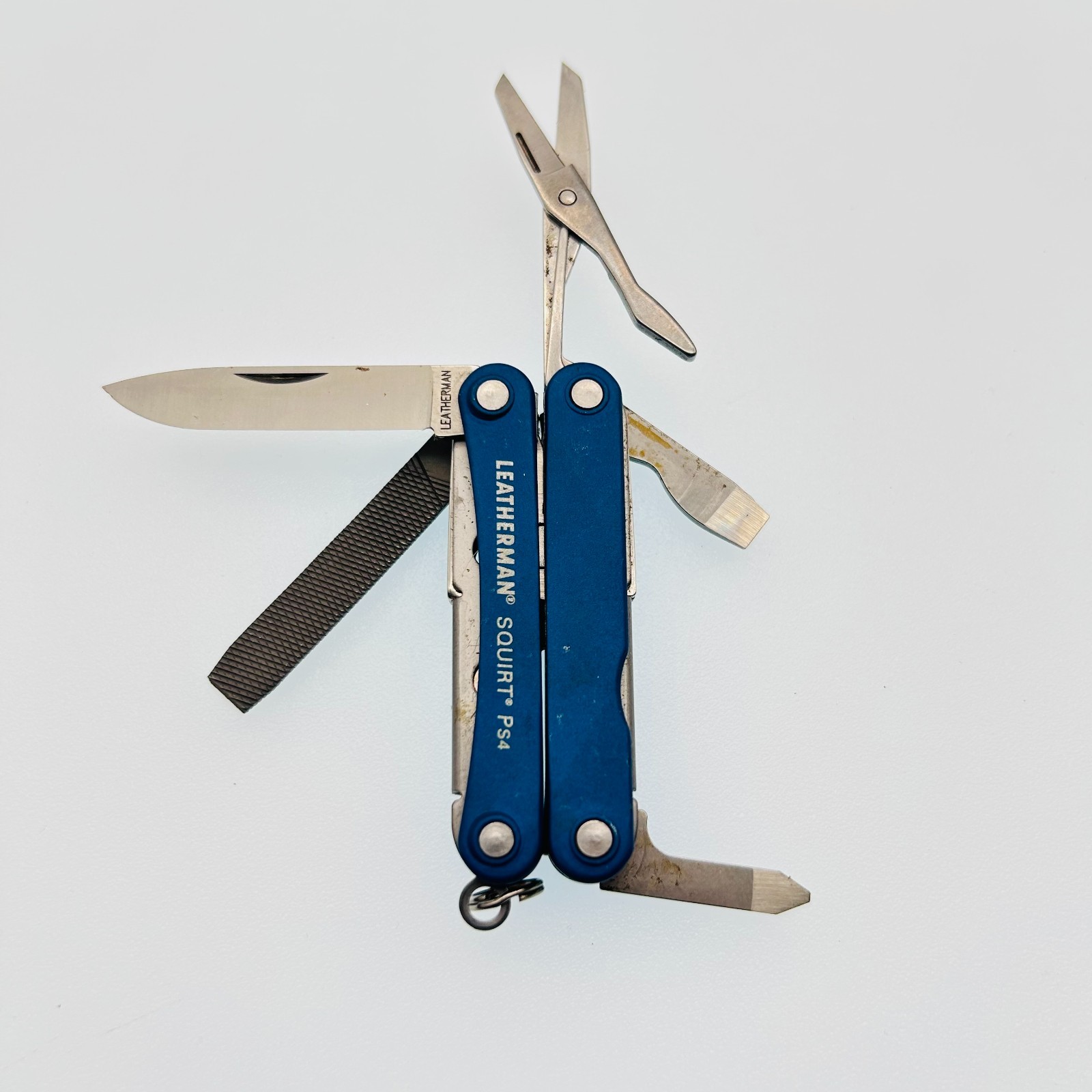 Leatherman Squirt PS4 BLUE x camp olympia Multi-Tool Discontinued (CODE30)