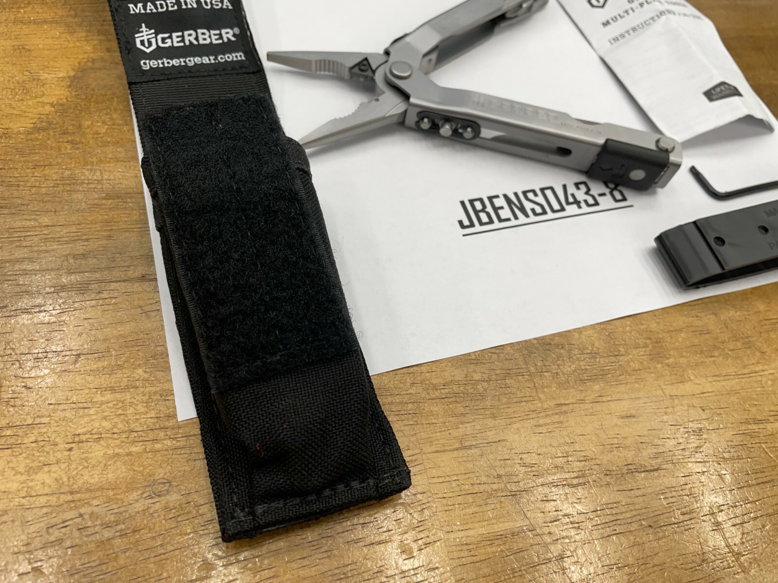 Gerber Tools Stainless Steel Needle Nose Multiplier Multi-Tool w/ Cutter MP600