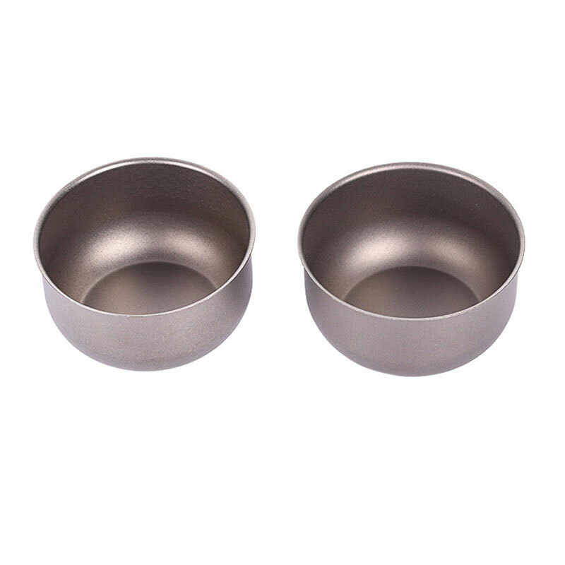 62ml Titanium Lightweight Water Beer Cup Outdoor Camping Travel Mini Bowl EDC